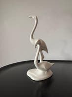 Villeroy & Boch - sculptuur, Flamingo’s - 26 cm - Aardewerk