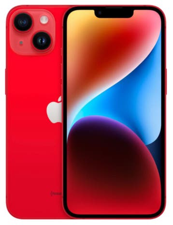 Refurbished iPhone 14 Plus 128GB Rood, Verzenden, Nieuw