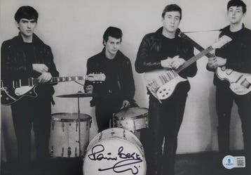 The Beatles - Pete Best - Foto gesigneerd door Pete Best -, Nieuw in verpakking