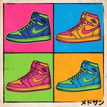 MEDSAN - Warhol Air Jordan () - UNIQUE WORK