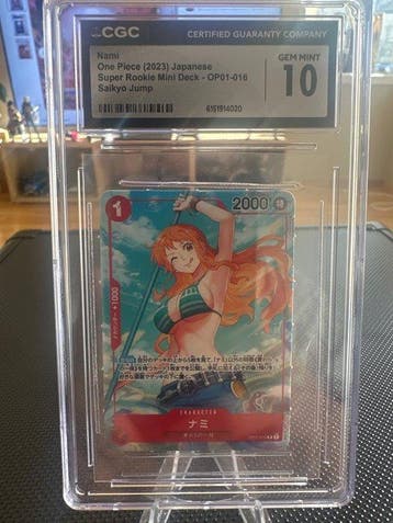 Saikyo Jump - 1 Graded card - One Piece - Nami OP01-016 -, Nieuw