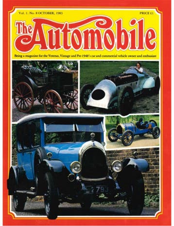 1983 THE AUTOMOBILE MAGAZINE 08, Nieuw, Author