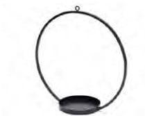Metalen frame Ring Zwart 40 cm met steekschuimhouder, Ophalen of Verzenden, Nieuw