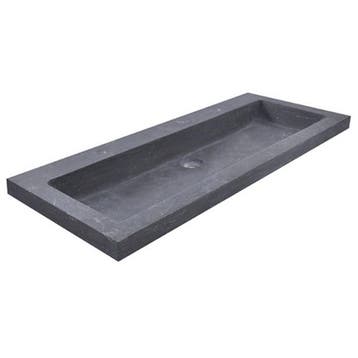 Wiesbaden Raw Wastafel Enkel met 2 Kraangaten - 100x46x5cm -, Ophalen of Verzenden, Nieuw
