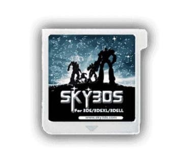 Sky3DS Blue Botton (Losse Cartridge) (3DS Games), Spelcomputers en Games, Games | Nintendo 2DS en 3DS, Ophalen of Verzenden, Zo goed als nieuw