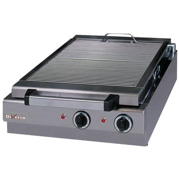 Stoomgrill | RVS Oppervlak | 400v | 490x500x185mm, Ophalen of Verzenden, Nieuw in verpakking