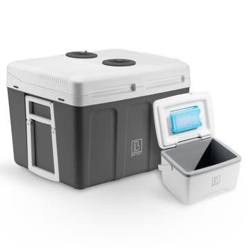 Brisby 40 Liter Elektrische Koelbox, Frigobox met 8L Koelbox, Caravans en Kamperen, Ophalen of Verzenden, Nieuw, Koelbox, Elektrisch