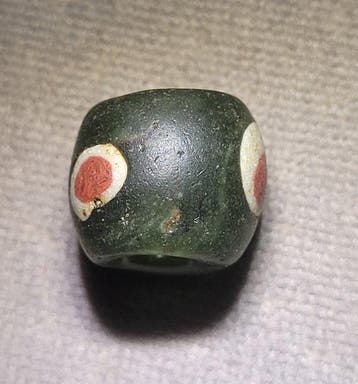 Oud-Romeins Glas Beads - 1.4 cm (Zonder minimumprijs)