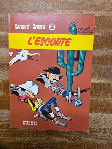 Lucky Luke T28 - Lescorte - B - 1 Album - 1966, Nieuw