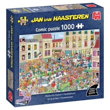 Modewaanzin - Jan van Haasteren (1000), Ophalen of Verzenden, Nieuw