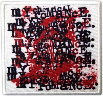 My Chemical Romance Sweet Revenge Logo Repeat Patch, Ophalen of Verzenden, Nieuw, Kleding