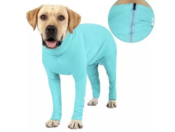 Medisch Bodysuit - Operatie jumpsuit Turquoise - Operatie..., Dieren en Toebehoren, Ophalen of Verzenden, Nieuw, Hondentrainingspak