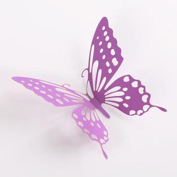 Cake topper decoratie vlinders - muur decoratie met plakkers, Ophalen of Verzenden, Nieuw
