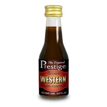 Prestige Brown Western Rum Essence  20 ml (Stoken & Brouwen), Ophalen of Verzenden, Nieuw, Overige materialen, Overige typen