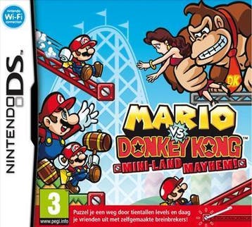 Mario vs. Donkey Kong: Mini-Land Mayhem! (DS) 3DS, Ophalen of Verzenden, Zo goed als nieuw