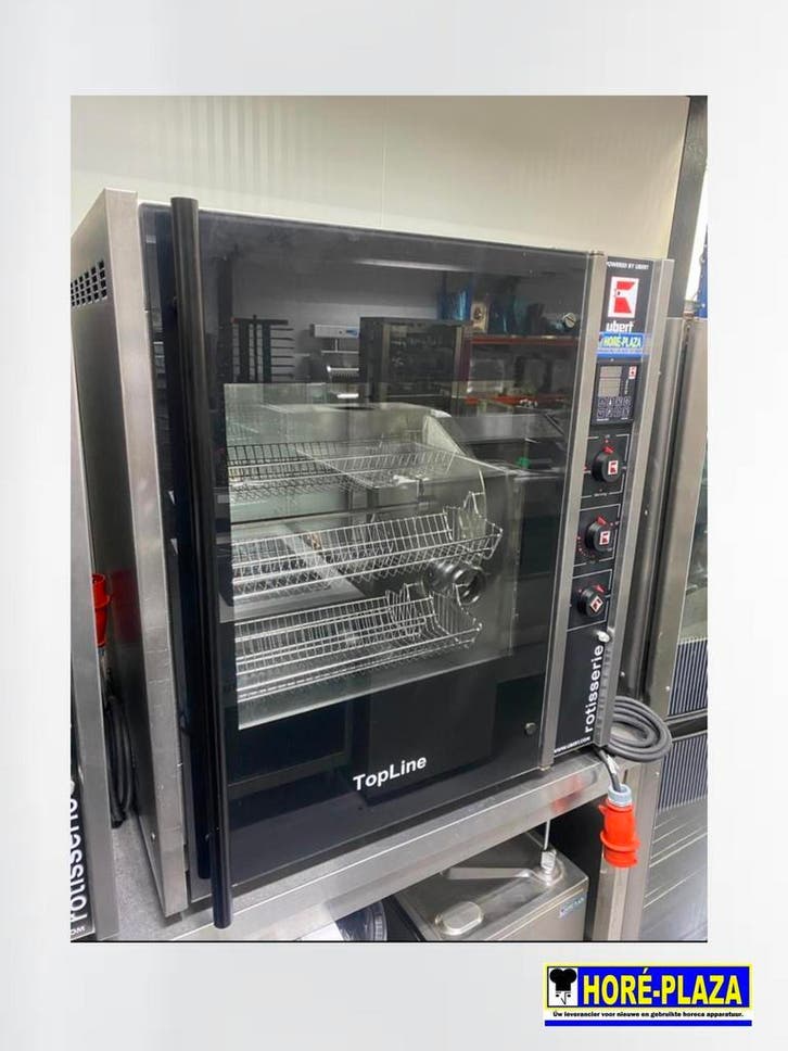 RVS Ubert kippengrill RT403 | horeca topkwaliteit, Zakelijke goederen, Horeca | Keukenapparatuur, Nieuw zonder verpakking, Fornuis, Frituur en Grillen
