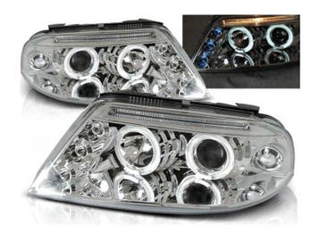 Angel Eyes koplampen Black geschikt voor VW Passat 3BG, Verzenden, Nieuw, Volkswagen