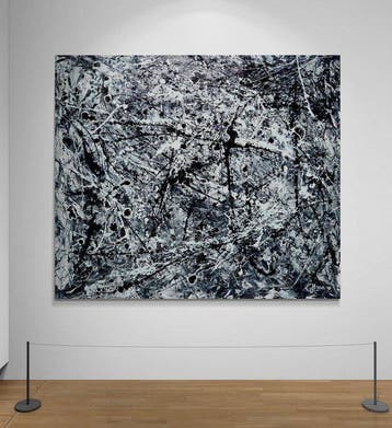 Jovan Srijemac (1962) - Black and white composition - (XXL)