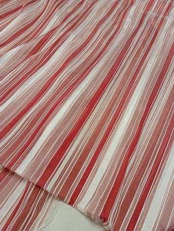 Stupendo tendone a righe rosse - Textiel - 510 cm - 300 cm -
