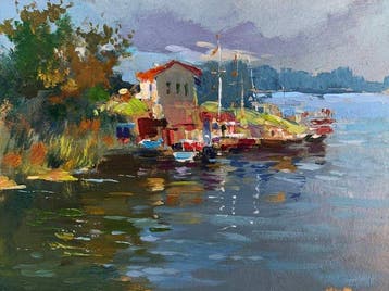 Yuriy Suprunchuk (1961) - Port for boats and yachts