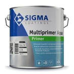 Sigma Multiprimer Aqua / Sigma Haftprimer Aqua Wit 2.5L, Doe-het-zelf en Verbouw, Verf, Beits en Lak, Verzenden, Wit, Nieuw, Verf