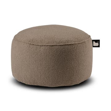 B-Poufe Indoor Poef Teddy - Mink, Huis en Inrichting, Verzenden, Nieuw