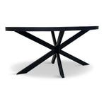 Zwart ovale mango eettafels Laagste prijzen van Nederland !, Overige materialen, Verzenden, Nieuw, Ovaal