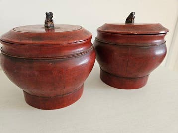 Doos (2) - hard hout