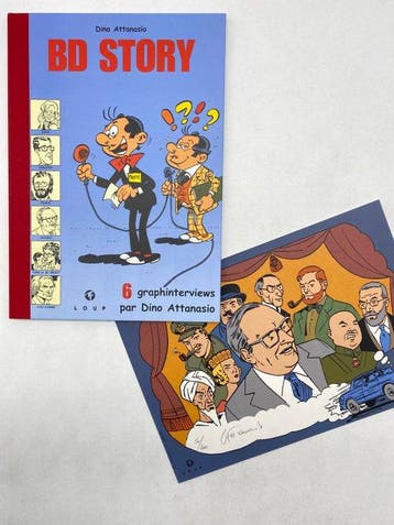 Attanasio - BD story + sérigraphie - Signé - C - 1 Album -, Boeken, Nieuw