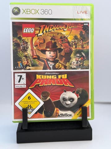 Lego Indiana Jones & Kung Fu Panda - Xbox 360, Verzenden, Gebruikt