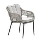 Garden Impressions Patricia dining fauteuil - donker grijs, Verzenden, Nieuw
