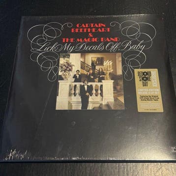 Captain Beefheart - & The Magic Band – Lick My Decals Off,, Nieuw in verpakking