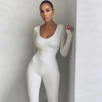 Dulzura Dames Jumpsuit met Lange Mouwen - Bodycon Streetwear, Kleding | Dames, Jumpsuits, Verzenden, Nieuw