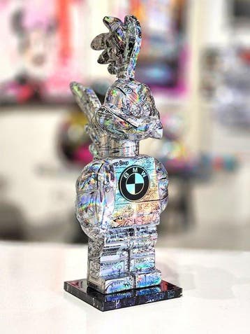 Patryk Konrad - BMW Road Runner comic sculpture - limited
