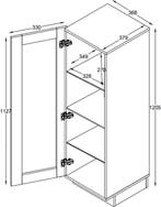 2dekans | VDD - Vitrinekast - Vitrinekast met glas - Display, Ophalen of Verzenden, Zo goed als nieuw
