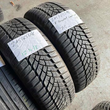 2 x Fulda Kristall Controll HP 215-65-16 Winterbanden 7,5mm, 16 inch, Band(en), Personenwagen, Gebruikt