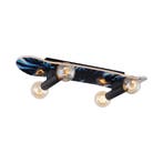 Wandlamp zwart met blauw 78cm - Skateboard, Verzenden, Nieuw, Design