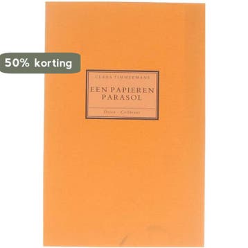 Papieren parasol 9789026447891 Timmermans, Verzenden, Gelezen, Timmermans