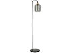 GAMMA Lusso - Vloerlamp - Mat zwart met rookglas - 150x28 cm, Verzenden, Zo goed als nieuw