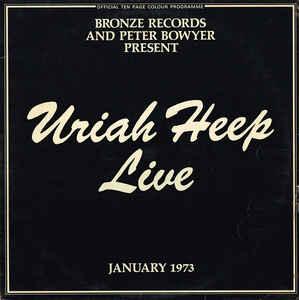 LP gebruikt - Uriah Heep - Uriah Heep Live, Verzenden, Zo goed als nieuw, Overige formaten