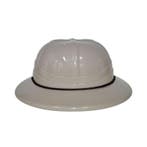 Plastic safari thema verkleed helm voor volwassenen - Helmen, Ophalen of Verzenden, Nieuw