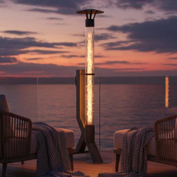 Pellet Kachel Java - XXL Terras Heater Verrijdbaar, Ophalen of Verzenden, Nieuw
