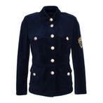 Marc Aurel • donkerblauw fluweel jasje • 36, Kleding | Dames, Marc Aurel, Nieuw, Maat 36 (S), Verzenden