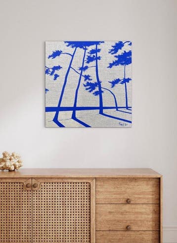 frederic Cadiou (1980) - Cap Coz bleu outremer lin 3D