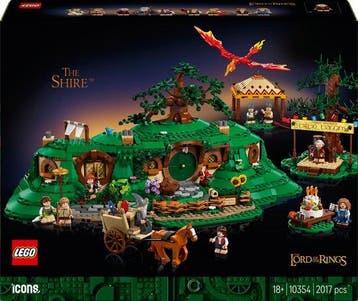 LEGO Icons The Lord of the Rings The Shire - 10354, Verzenden, Nieuw