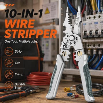 Multifunctionele Elektricien Tang: Strippen, Knippen, Krimpe, Verzenden, Nieuw