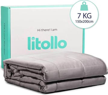 2dekans | Litollo Verzwaringsdeken 7 kg - Weighted blanket, Ophalen of Verzenden, Zo goed als nieuw