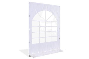 Partytent zijwand met raam | 1,5m breed | 2m hoog | PVC, Ophalen of Verzenden, Nieuw, Zeil