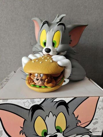 SOAP STUDIO - Speelgoed Tom and Jerry Hamburger Bust -, Cd's en Dvd's, Dvd's | Tekenfilms en Animatie, Nieuw in verpakking