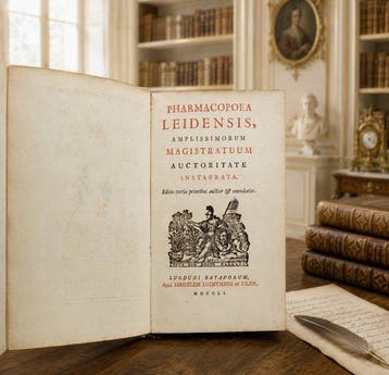 Van Bleyswyck - Pharmacopoeia Leidensis - 1751